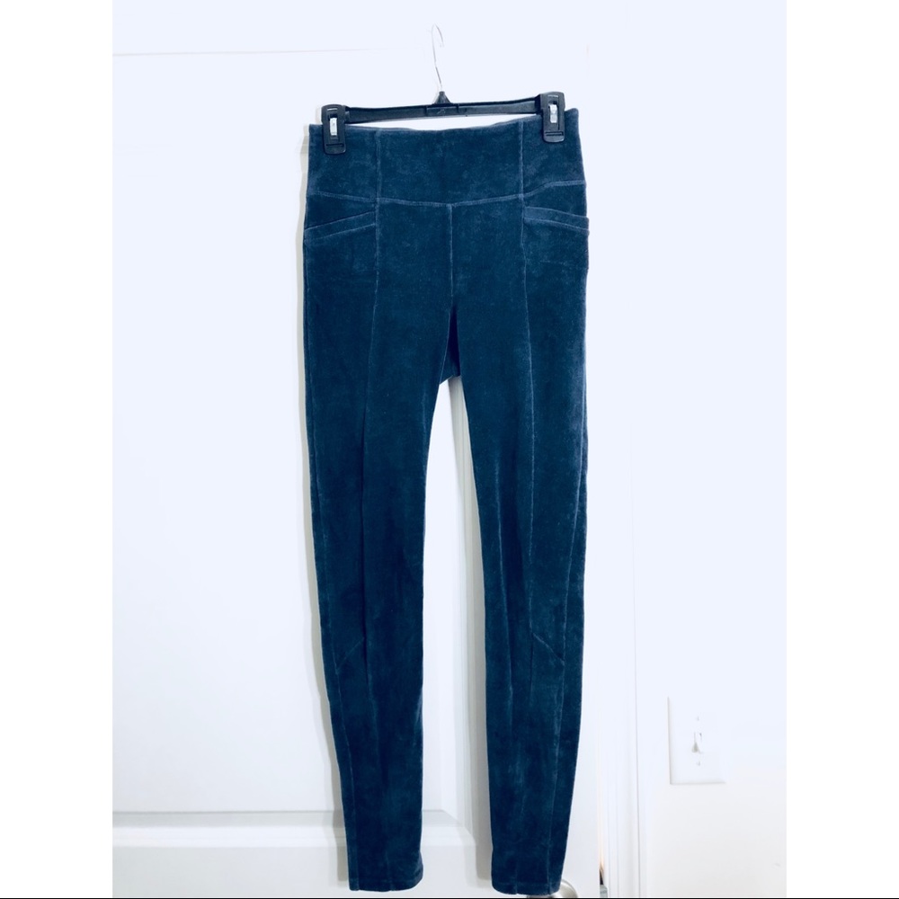 Athleta Cord High-Waist Metro legging, Flint Gray